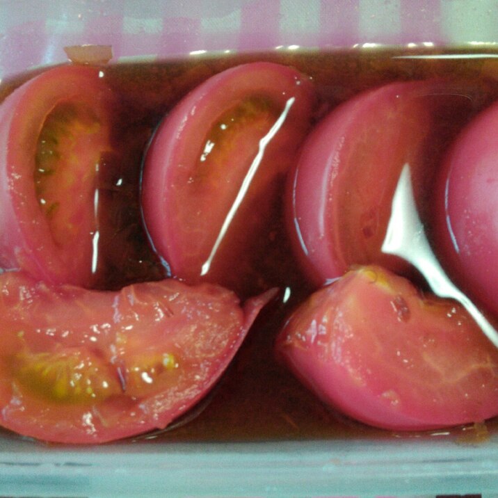 トマトの煮浸し